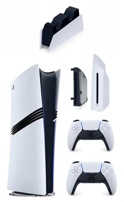 Продам Sony PlayStation 5 Pro + геймпад + Charginig Station + дисковод
