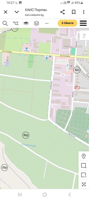 Поземлен имот, гр.Каварна местност "Старите лозя"