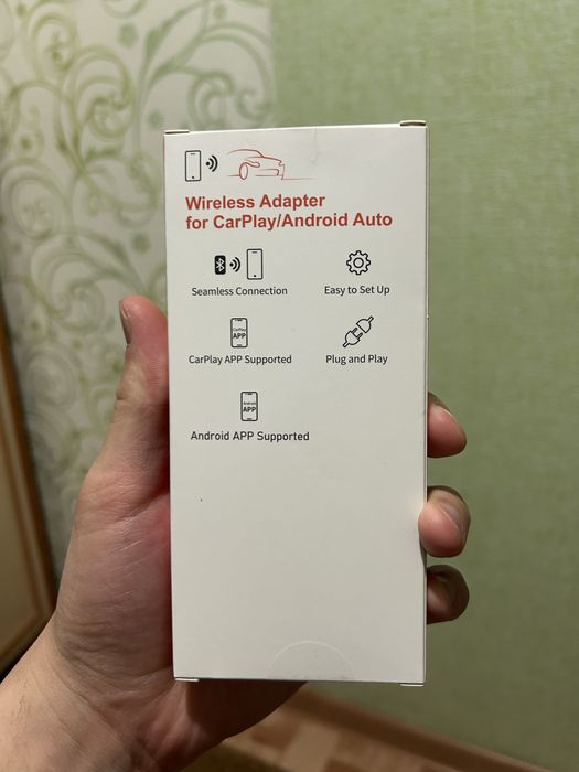 беспроводной адаптер, модуль CarPlay, Android Auto