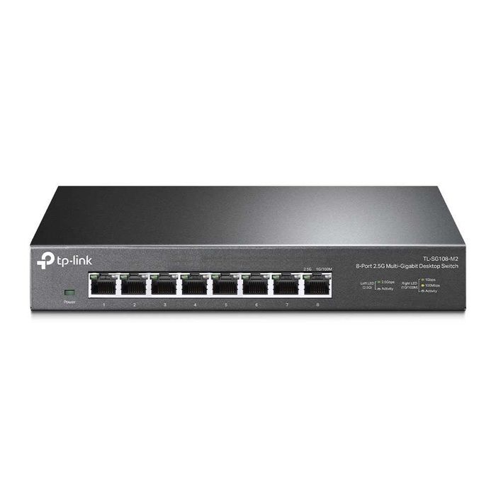 TL-SG108-M2 L2 2.5 Гбит Коммутатор TP-LINK Omada Switch