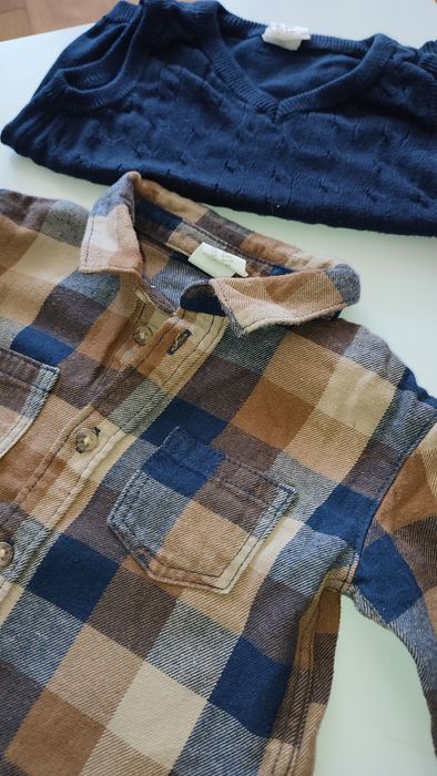 Детски дрехи - Ризка и елече Н&М