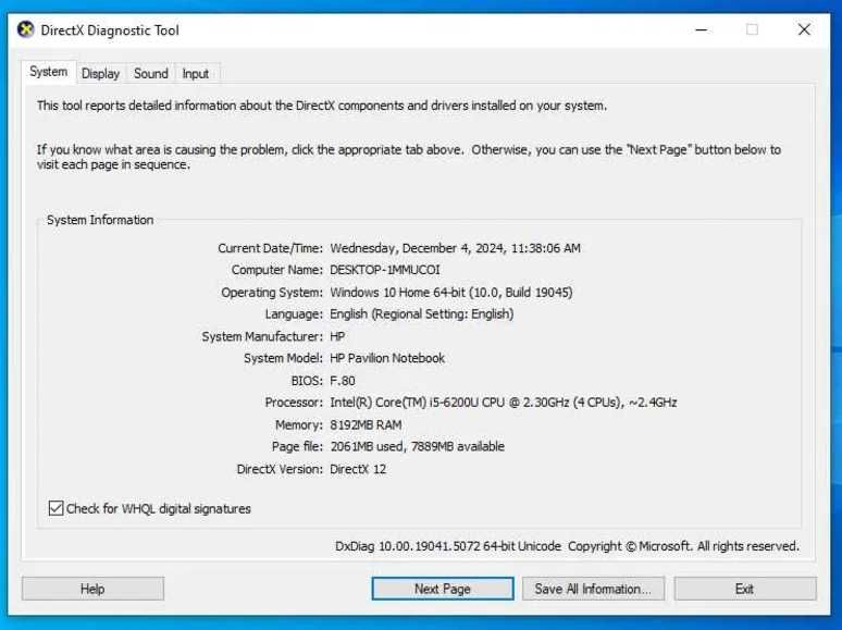 Laptop HP I5 6200U, 8GB RAM DDR4,  SSD 256GB, Video HD520
