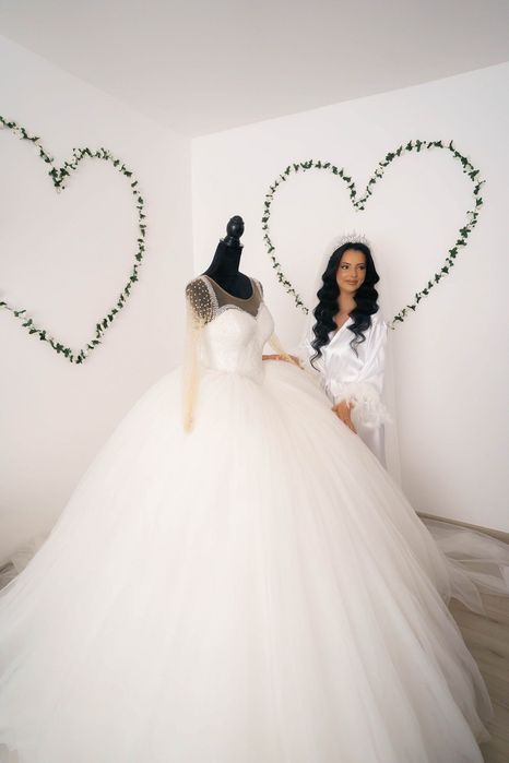 Rochie de mireasă XS model unicat