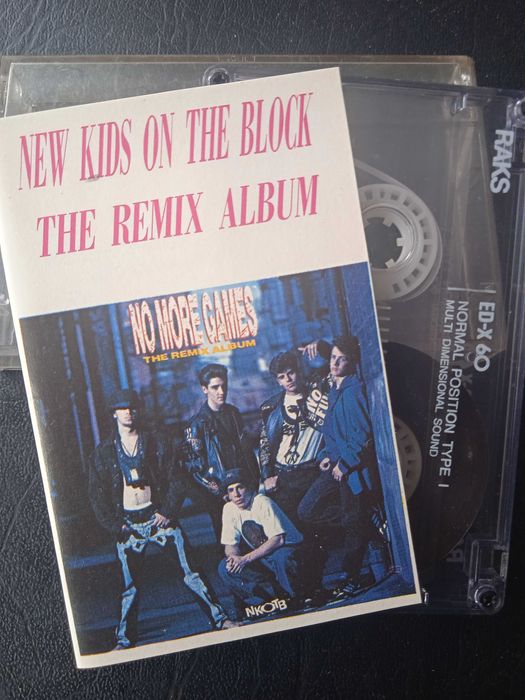 New Kids on the Block - The Remix Album - аудио касета