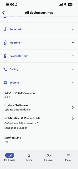 Casti Sony WF1000X-M5