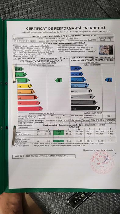 .De vanzare apartament cu 3 camere confort 1 parter Aradului Timișoara