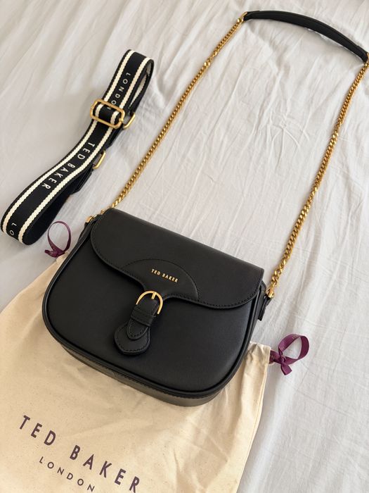 Чанта Ted Baker естествена кожа