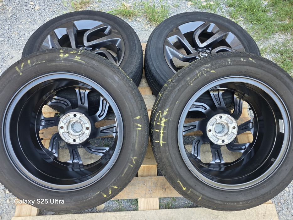 Лети джанти 16ки 4х108 Opel, Peugeot, Citroen + летни гуми 195/60/16 Bridgestone