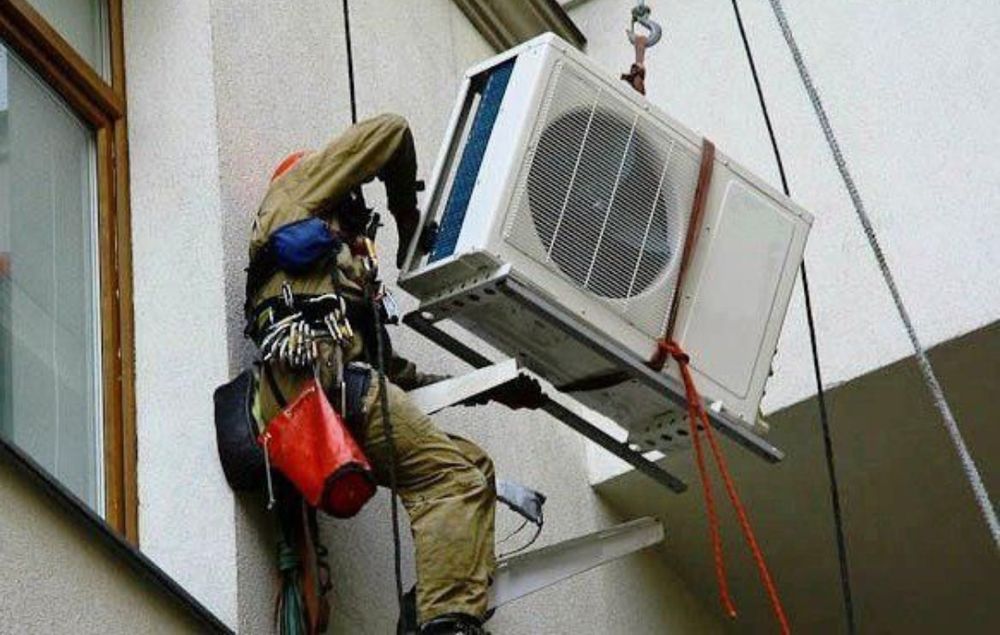 Установка кондиционера