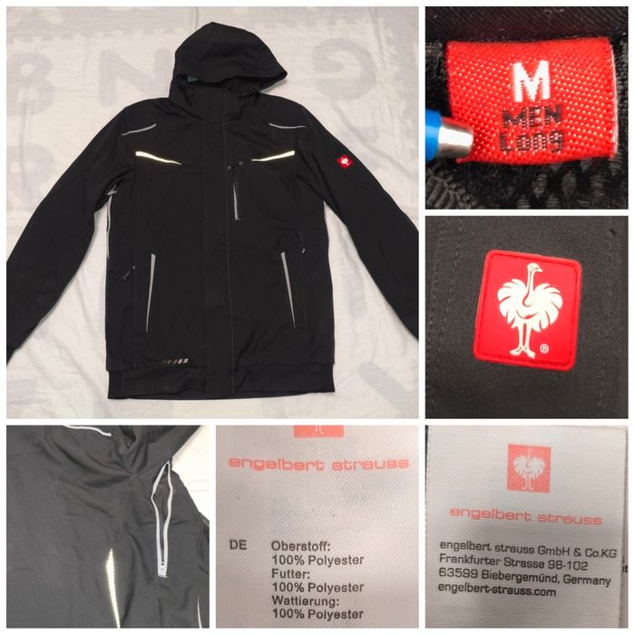 Engelbert Strauss pantaloni + tricou  scurți șantier salopetă protecție electrician dulgher fierar betonist