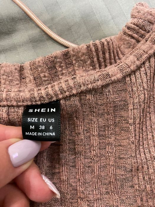 Дамска блуза с перли от shein