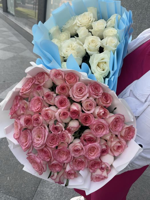 Цветы голандски роза