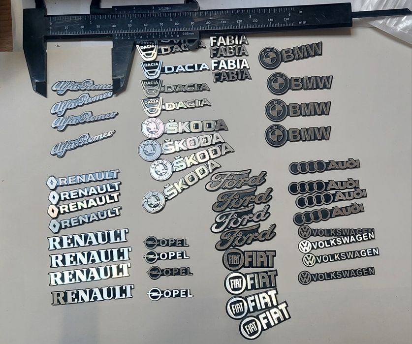 Embleme /logo difuzoare JBL, HERTZ, DYNAUDIO, etc