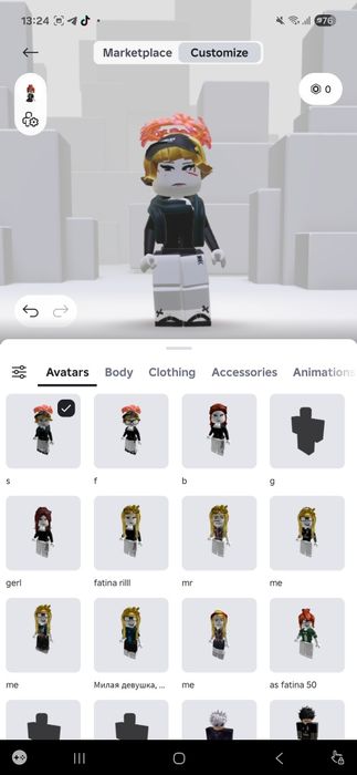 Акаунт роблокс продажа