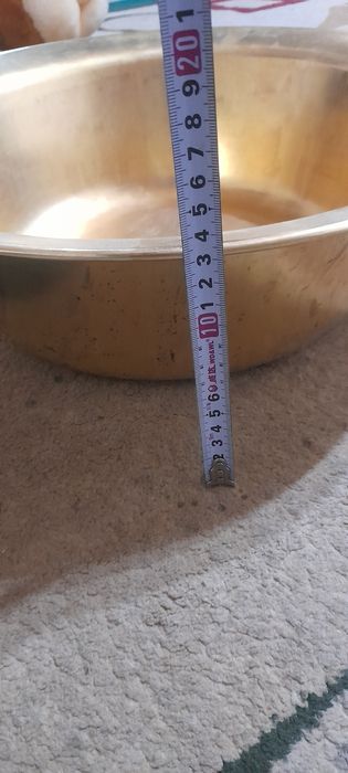 Тазик сделано в ссср латунный