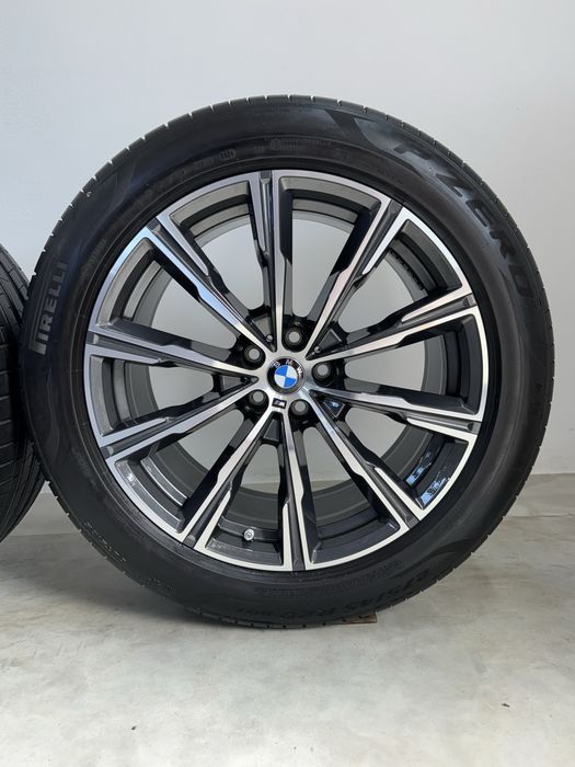 Jante Bmw X5 X6 R20 G05 G06 M740 Originale Pirelli 2024 de vara
