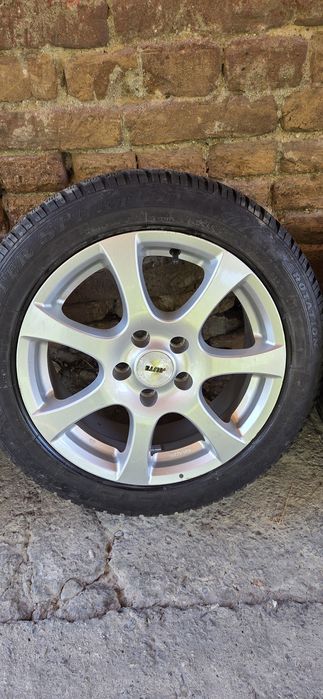 OPEL джанти със зимни гуми 195/55/16 7J ET35 5x110 цо65,1