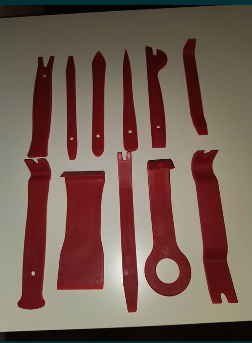 Set 11 leviere plastic extractoare demontare ornamente cleme auto