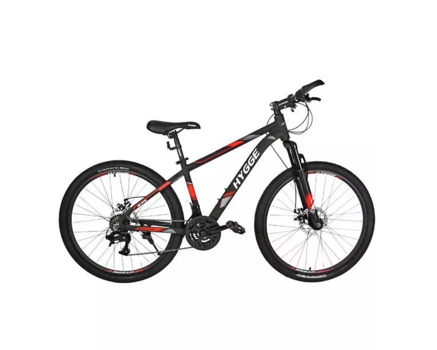 Горный велосипед HYGGE черный-красный