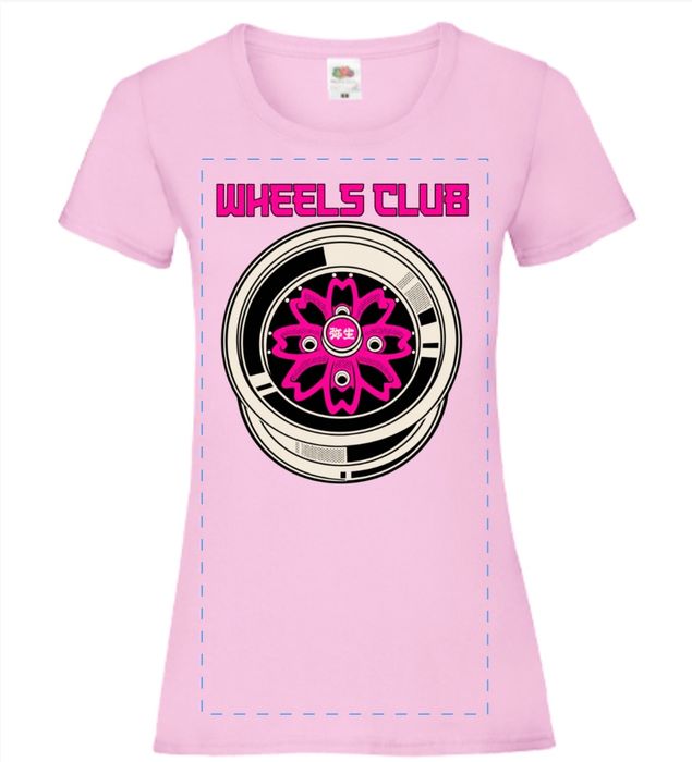 Дамска тениска WHEELS CLUB