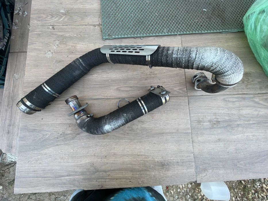 Esapament Toba goala, Yamaha Virago 535 , sunet brutal