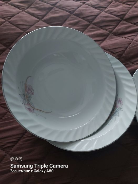 Старинен порцеланов комплектект