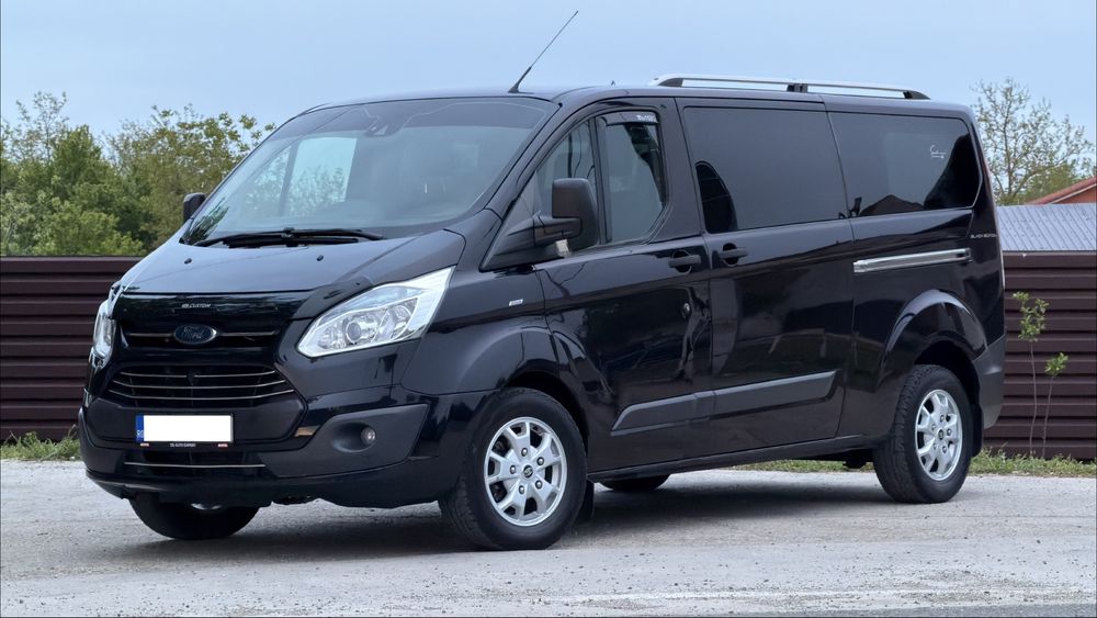 Ford Transit Custom 8+1 Locuri 2014 2.2 TDCi 155 CP* 2 Uși Culisante Extra Lung
