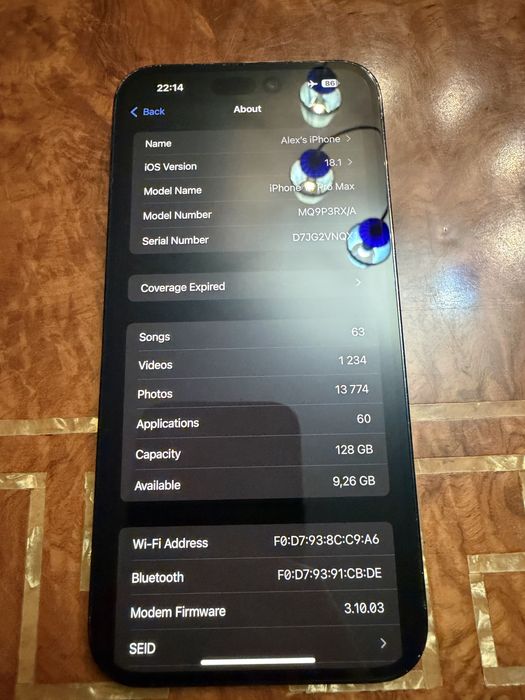 iPhone 14 Pro Max 128 GB