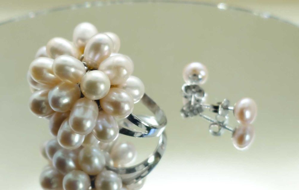 Set Complet Bijuterii Perle Cultură AAA