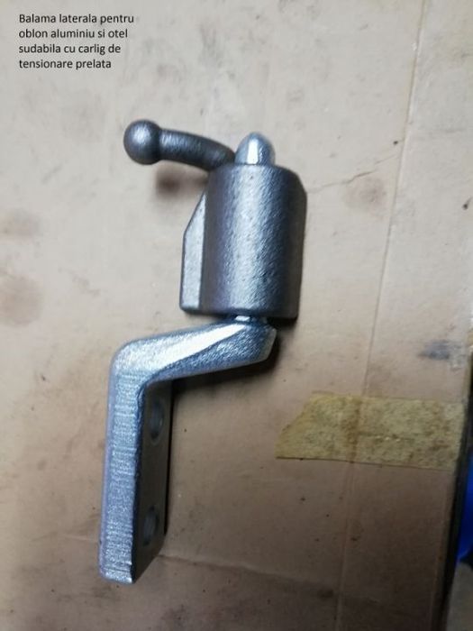 Balamale oblon  din aluminiu.  CA 049