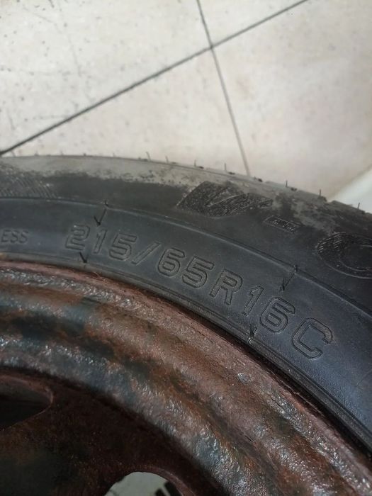 Janta Tabla Rezerva Dacia Duster R16 215/656R16C - Dezmembrari Arad