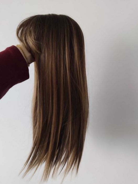 Руса перука на кичури омбре за 14 евро