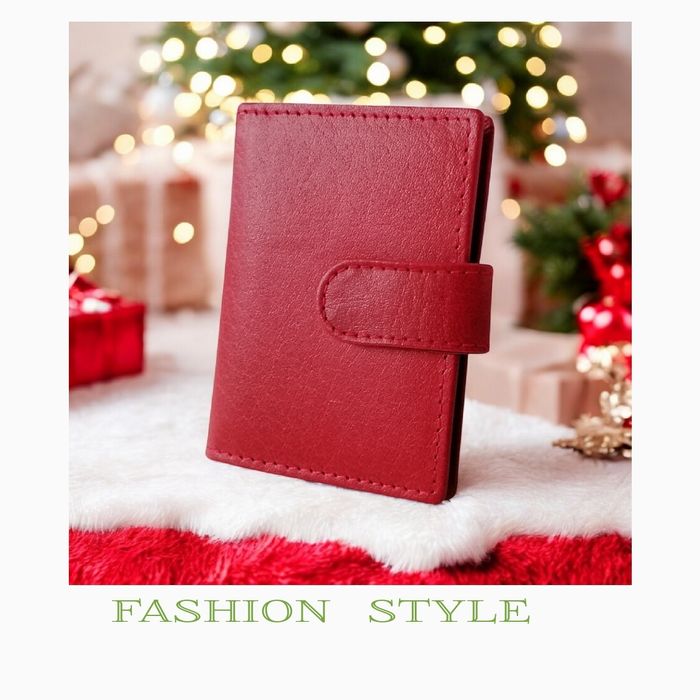 Калъф за документи от естествена кожа