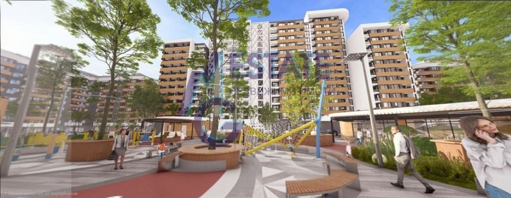 Двустаен Апартамент В Кв. Азимут, Бургас