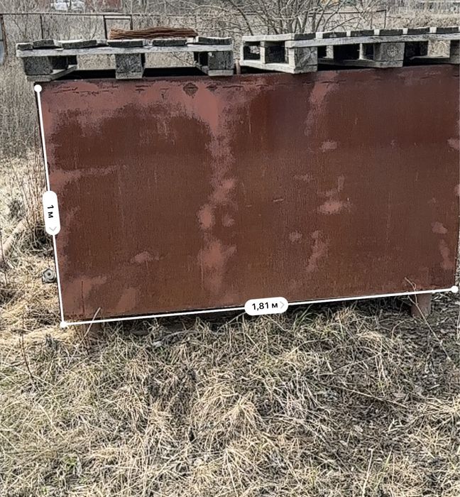 Емкость металическая