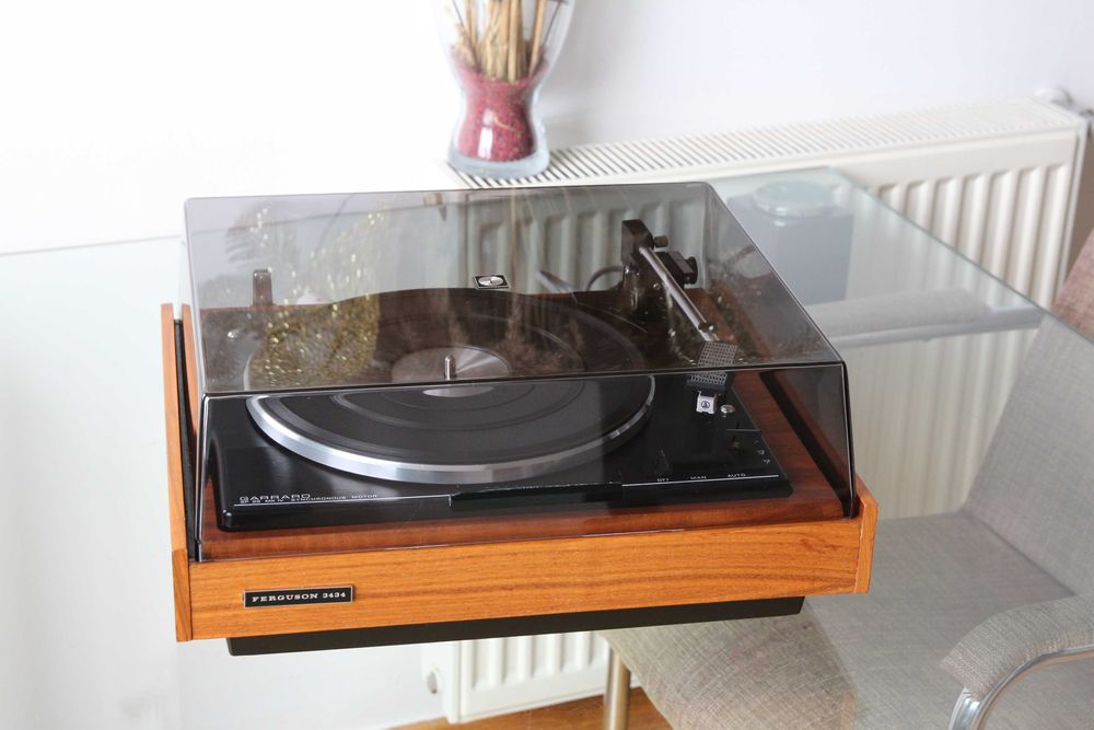 Pick-up Garrard SP 25 MK IV in plinta Ferguson 3434 complet revizuit.