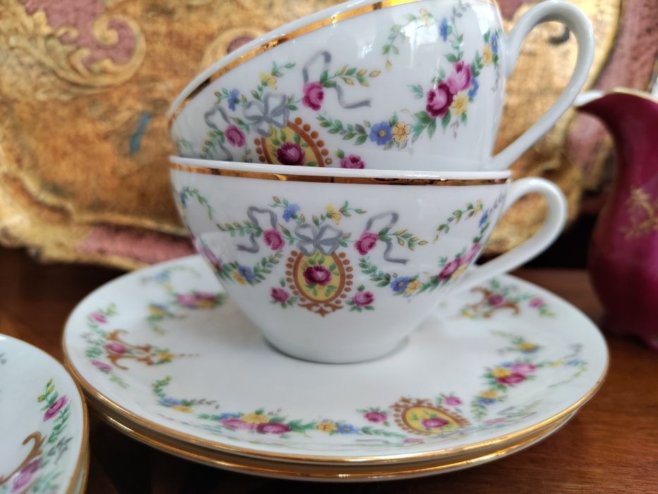 4 бр. порцеланови сетовеThun Czechoslovakia