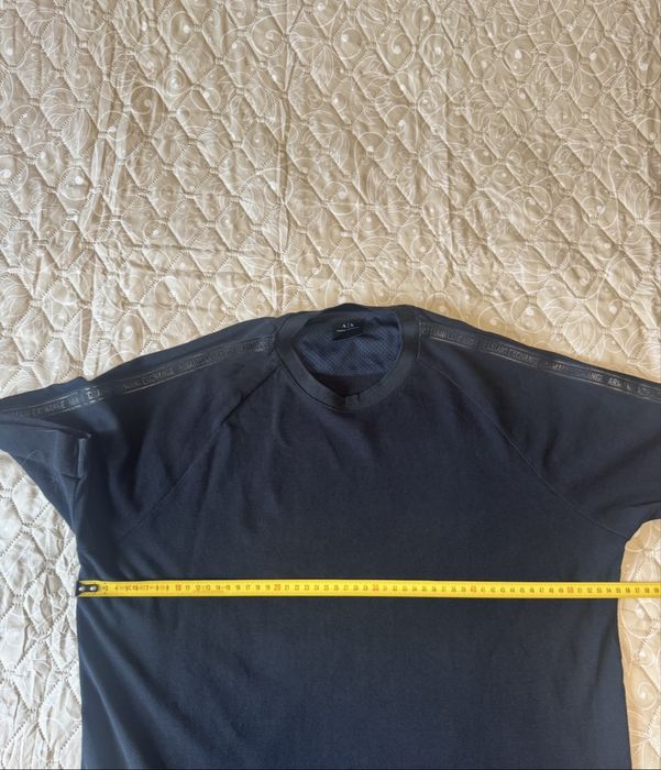 Tricou negru original Armani Exchange - marime L