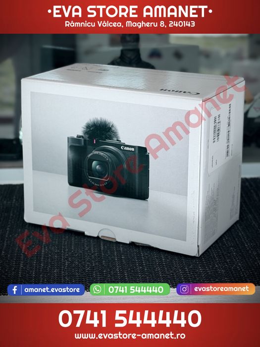 Aparat Foto Compact Canon PowerShot V1 22.3MP 4K 60fps