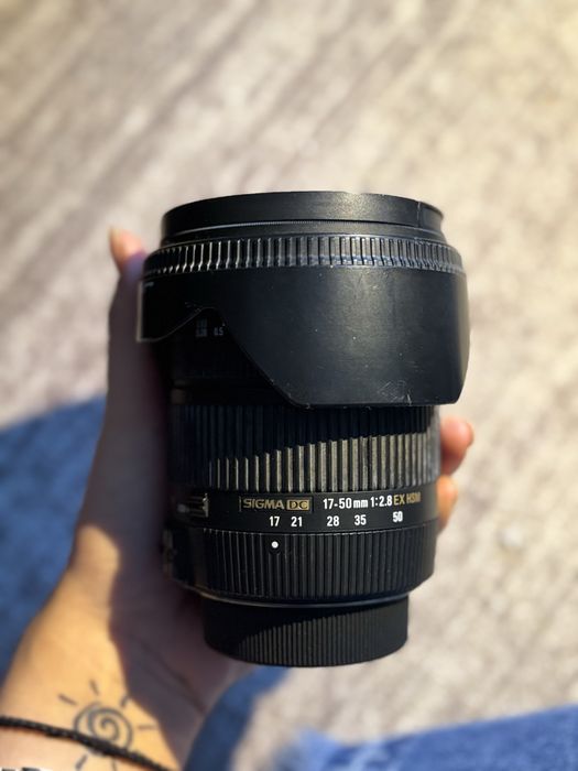 Объектив Sigma dc 17-50 mm 1:2.8