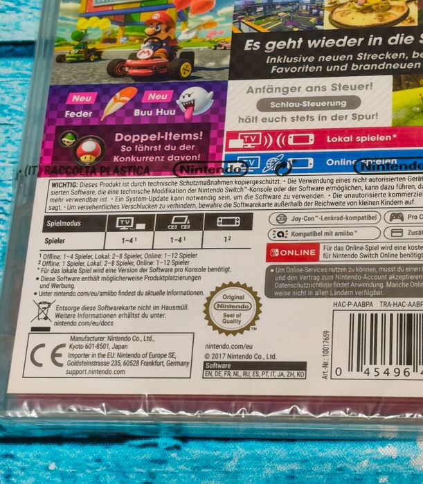 Mario Kart 8 Deluxe sigilat pentru Nintendo Switch