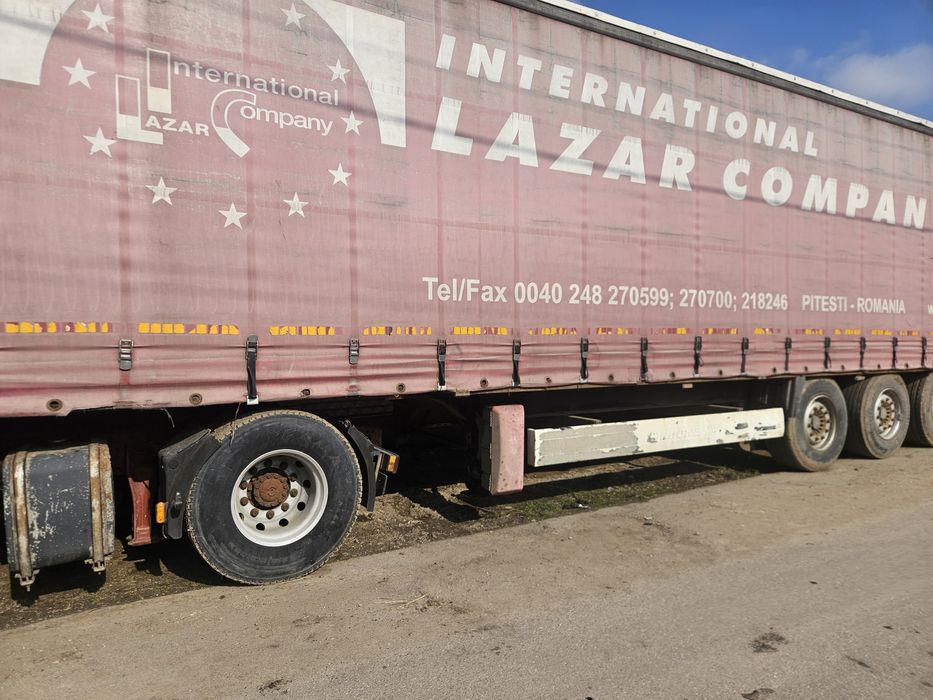 De vanzare semiremorca prelata si bascula