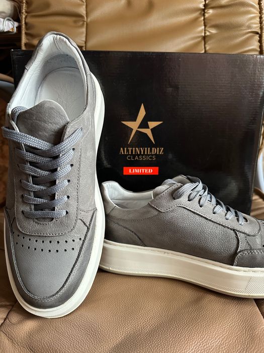 Мъжки обувки от естествена кожа на турската марка Altinyildiz
