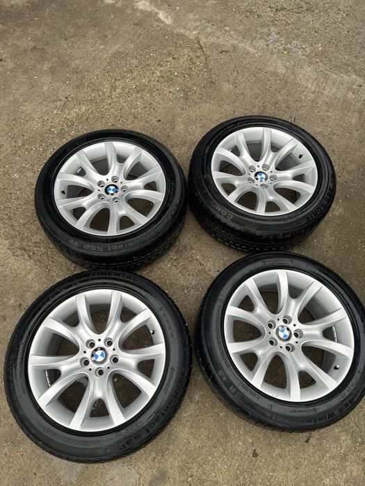 Roti originale BMW X5-X6 cauciucuri Continental 255/50 R19