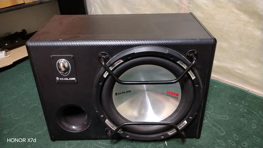 Сабвуфер ES-QLQM 12" 3600W Max Power