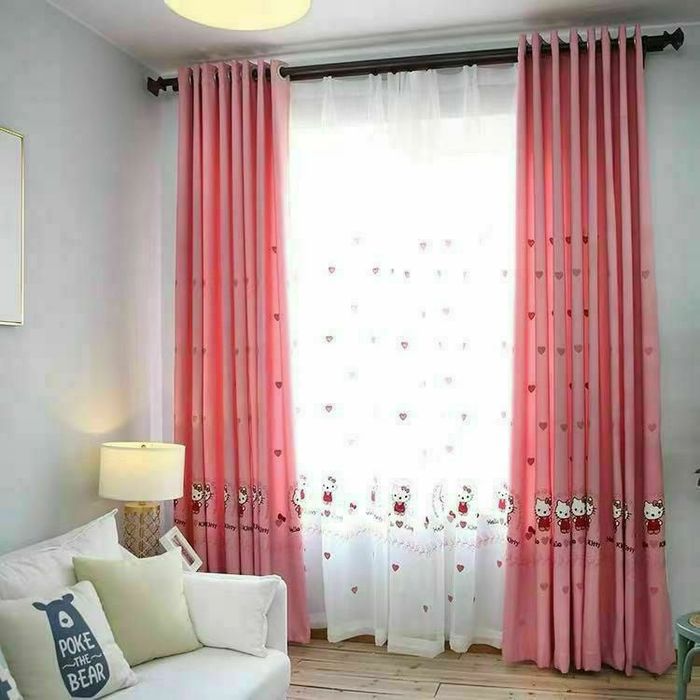 Set perdea cu draperie 2 m sau 4 m lățime 2.50 m înălțime