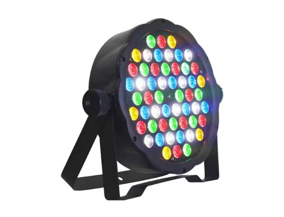 Proiector lumini PAR RGBW, 54 x LED, petreceri Disco PARTY