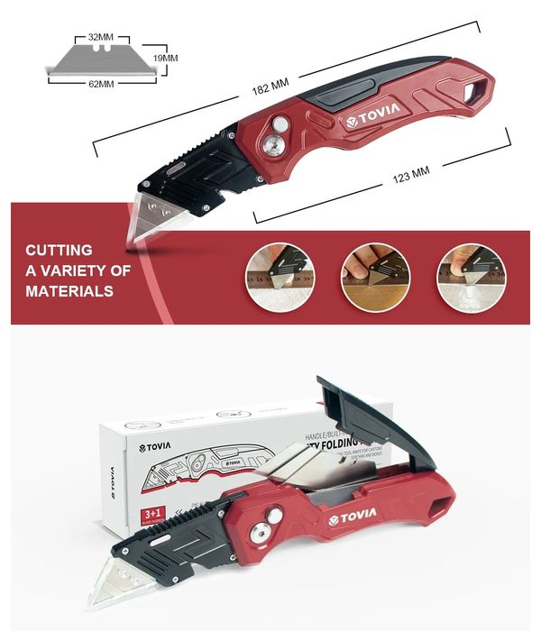 Сгъваем макетен нож Tovia HKA42
