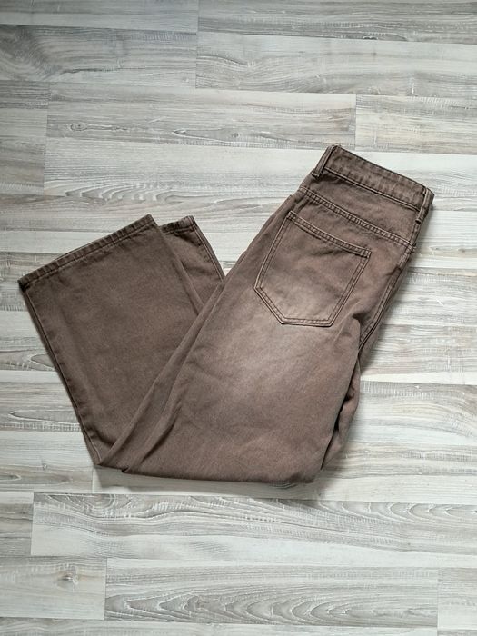 Loose Wide Baggy Дънки - XS