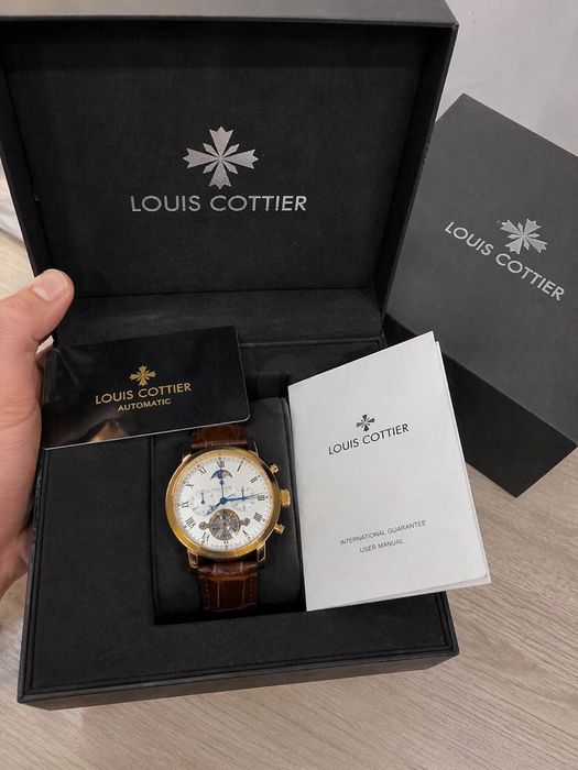 Louis Cottier Automatic оригинал полный комплект коробка + документы